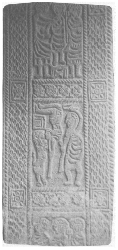 Spanien
                    Asturias: Relief "M�rtyrerwunder" aus dem
                    Mittelalter - aber M�rtyrer sind IMMER ERFUNDEN