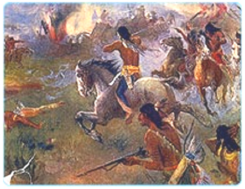 I nativi americani
                nelle pianure ("USA"): La battaglia dei nativi
                americani Sioux contro gli invasori criminali
                "cristiani" nel 1862