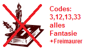 Der Jesus ist
                            eine Fantasie mit sch�nen Codes: 3,12,13,33
                            - Freimaurer 33
