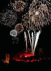 Feuerwerk wurde aus
                        dem arabisch-muslimischen Raum w�hrend der
                        "Kreuzz�ge" in Europa eingef�hrt...