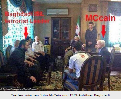 McCain mit IS-F�hrer
                                      Baghdadi