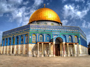 Felsendom in
                            Jerusalem (al-Aqsa-Moschee)