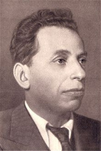 David Bergelson,
                        Portrait