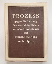Slanski-Prozessprotokoll in Deutsch