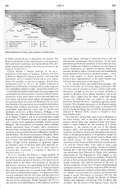 Encyclopaedia Judaica: Libya, vol. 11,
                          col. 199-200