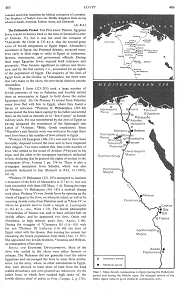 [Mossad] Encyclopaedia Judaica (1971):
                        Egypt, vol.6, col. 485-486