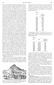 Encyclopaedia Judaica 1971: South Africa,
                        vol. 15, col. 187-188