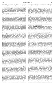 Encyclopaedia Judaica 1971: South Africa,
                        vol. 15, col. 201-202