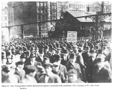 Encyclopaedia Judaica (1971): "USA",
                  vol. 15, col. 1617-1618: New York garment workers