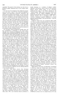 Encyclopaedia Judaica (1971):
                          "USA", vol. 15, col. 1621-1622