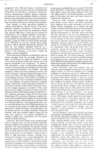 Encyclopaedia Judaica 1971: Uruguay,
                              vol. 16, col. 13-14