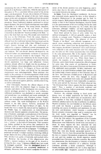 Encyclopaedia Judaica (1971):
                        Anti-Semitism, vol. 3, col. 99-100