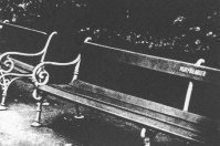 Encyclopaedia Judaica (1971): Berlin, vol. 4,
                      col. 654. A bench in a Berlin park, "For
                      Aryans Only", 1938. Jerusalem, Yad Vashem
                      Museum