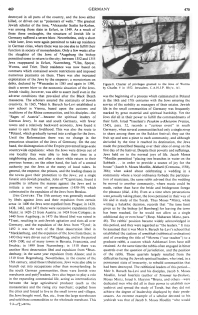 Encyclopaedia Judaica (1971):
                              Germany, vol. 7, col. 469-470