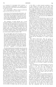 Encyclopaedia Judaica (1971): History, vol.
                      8, col. 711-712