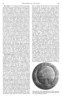 Encyclopaedia Judaica (1971): Frankfort on
                      the Main, vol. 7, col. 87-88