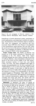 Encyclopaedia Judaica (1971): Hanover, vol.
                      7, col. 1279