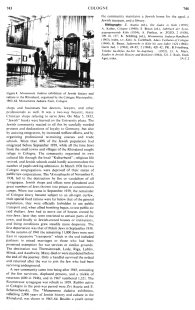 Encyclopaedia Judaica (1971): Cologne,
                          vol. 5, col. 743-744