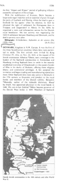Encyclopaedia Judaica (1971): Jews in
                          Denmark, vol. 5, col. 1536