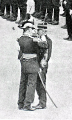 Alfred
                Dreyfus gets his full rehabilitation on 21 July 1906
                when he gets the honour to be knight of the Legion of
                Honour