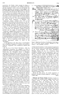 Encyclopaedia Judaica (1971): Bordeaux,
                          vol. 4, col. 1245-1246