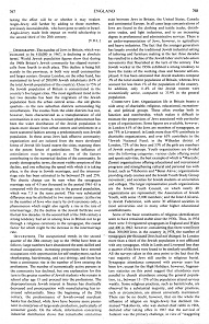 Encyclopaedia Judaica: Jews in England,
                          vol.6, col.767-768