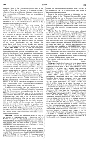 Encyclopaedia Judaica (1971): Lithuania,
                          vol. 11, col. 389-390