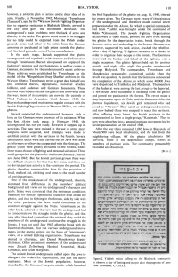 Encyclopaedia Judaica (1971): Bialystok,
                        vol. 4, col. 809-810