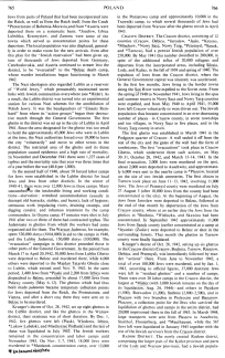 Encyclopaedia Judaica (1971): Poland, vol.
                        13, col. 765-766