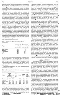 Encyclopaedia Judaica (1971): Poland, vol.
                        13, col. 731-732