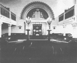 Encyclopaedia Judaica (1971): Finland, vol. 6,
col. 1297, the interior of the Helsinki synagogue Encyclopaedia Judaica (1971): Finland, vol. 6,
col. 1297, the interior of the Helsinki synagogue