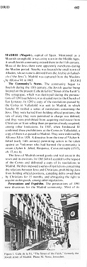 Encyclopaedia Judaica: Jews in
                              Madrid, vol. 11, col. 682