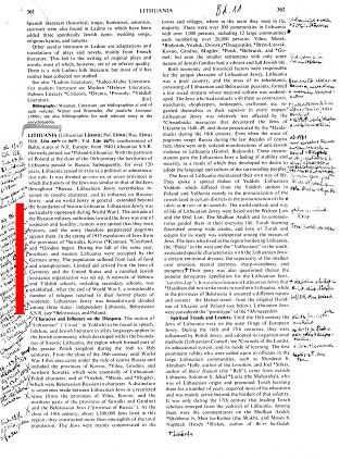 Encyclopaedia Judaica: Litauen 01 Encyclopaedia Judaica: Litauen 01