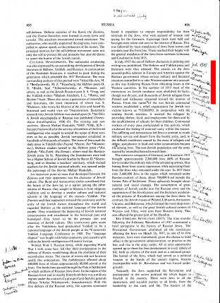 Encyclopaedia Judaica: Russia 12 Encyclopaedia Judaica: Russia 12