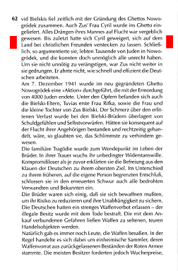 Nechama Tec: Buch:
Bewaffneter Widerstand, S. 62 Nechama Tec: Buch: Bewaffneter
Widerstand, S. 62