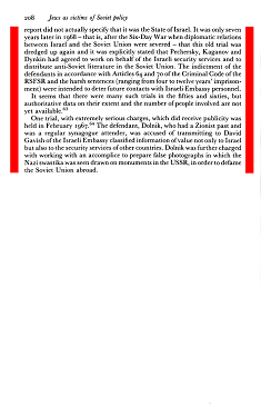 Benjamin Pinkus: libro: The Soviet
government and the Jews, Seite 208 Benjamin Pinkus: libro: The Soviet
government and the Jews, Seite 208