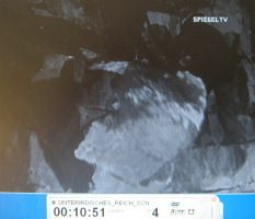 Zwangsarbeiter in Kahla 05: Der
                          Stein f�llt