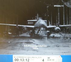 Walpersberg bei
                          Kahla 07: D�senj�ger ME262, Ansicht von vorn