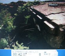 Abschussrampenbunker
                          Mimoyecques 04, Bunkertr�mmer 03