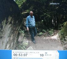 Wolfsschanze07,
                        Ex-Leibw�chter Rochus Misch von fern