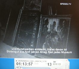 Salzbergwerk Kaiseroda 06: Film,
                          gestohlene Bilder (Raubkunst) 01