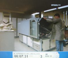 Neckarzimmern: Bundeswehr in
                          Tunnel 05, Messger�t