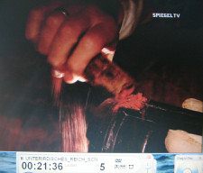 Doggerwerk bei
                          Hersbruck 14: Sprengladung mit Pulver