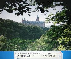 Waldenburg Schloss F�rstenstein 01: Sicht
                auf das Schloss