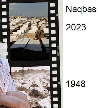 Nazi-Israel 18.11.2023 -
                13:15h: feiert seine zweite Naqba gegen die
                Pal�stinenser mit bis zu 1,7 Millionen
                Gaza-Pal�stinensern, die ohne Zuhause leben m�ssen