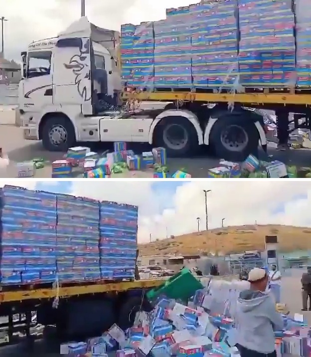 Kriminelle Zion-Juden am 10.8.2025 - 15:52h:
blockieren Lastwagen und zerstören Hilfslieferungen -
und nachher behauptet der "Westen", die
Hamas habe sie geklaut Kriminelle Zion-Juden am
10.8.2025 - 15:52h: blockieren Lastwagen und zerstören
Hilfslieferungen - und nachher behauptet der
"Westen", die Hamas habe sie geklaut