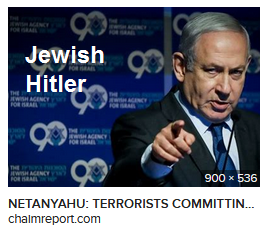 Satanjahu (Netanjahu) ist ein j�discher Hitler - a Jewish Hitler