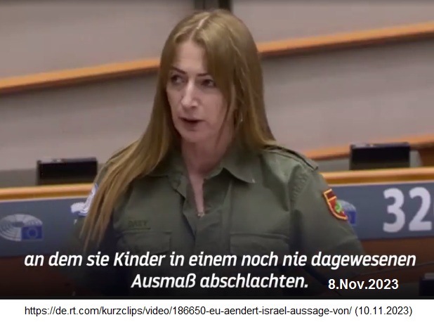 Warnungen an die Naziregierung Netanjahu-Galant nützen nichts, z.B. die Warnungen von Clare Daly aus Irland im EU-Parlament - die kriminellste Armee der Welt von Israel bombardiert und massenmordet einfach weiter! Warnungen an die Naziregierung Netanjahu-Galant nützen nichts, z.B. die Warnungen von Clare Daly aus Irland im EU-Parlament - die kriminellste Armee der Welt von Israel bombardiert und massenmordet einfach weiter!
