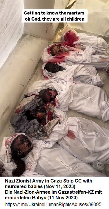 tote palästinensische Kinder sind für das Nazischwein Netanjahu und Galant immer eine Freude tote palästinensische Kinder sind für das Nazischwein Netanjahu und Galant immer eine Freude