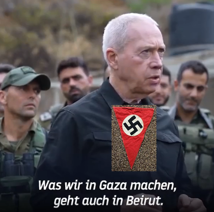 elischer Verteidigungsminister: "Was wir im Gazastreifen machen, geht auch in Beirut" elischer Verteidigungsminister: "Was wir im Gazastreifen machen, geht auch in Beirut"